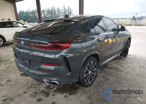 2021 BMW X6 xDrive40I from USA, damaged, VIN 5UXCY6C0XM9F61913